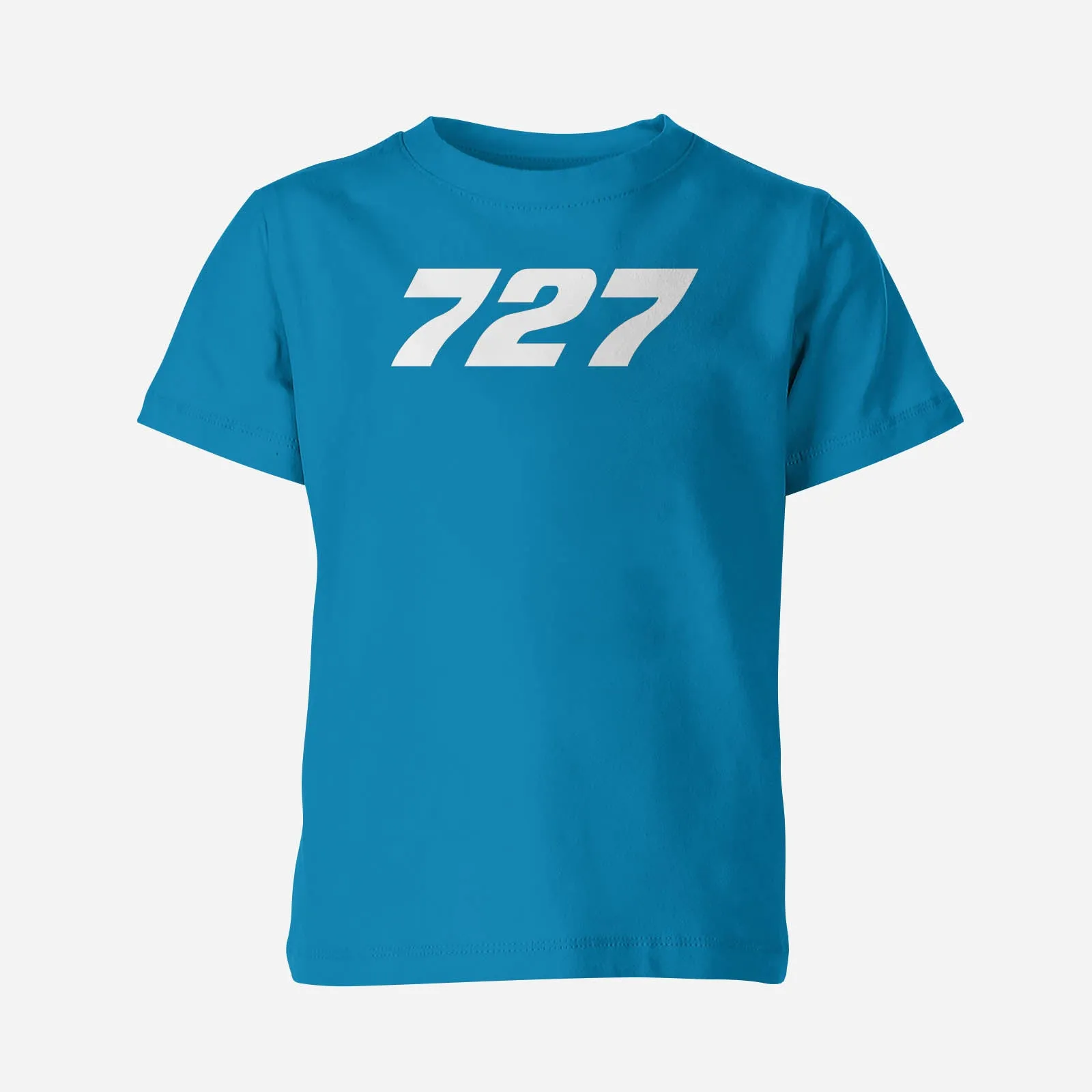 727 Flat Text Designed Children T-Shirts