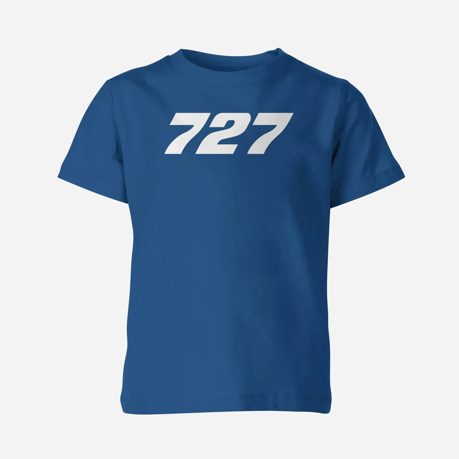 727 Flat Text Designed Children T-Shirts