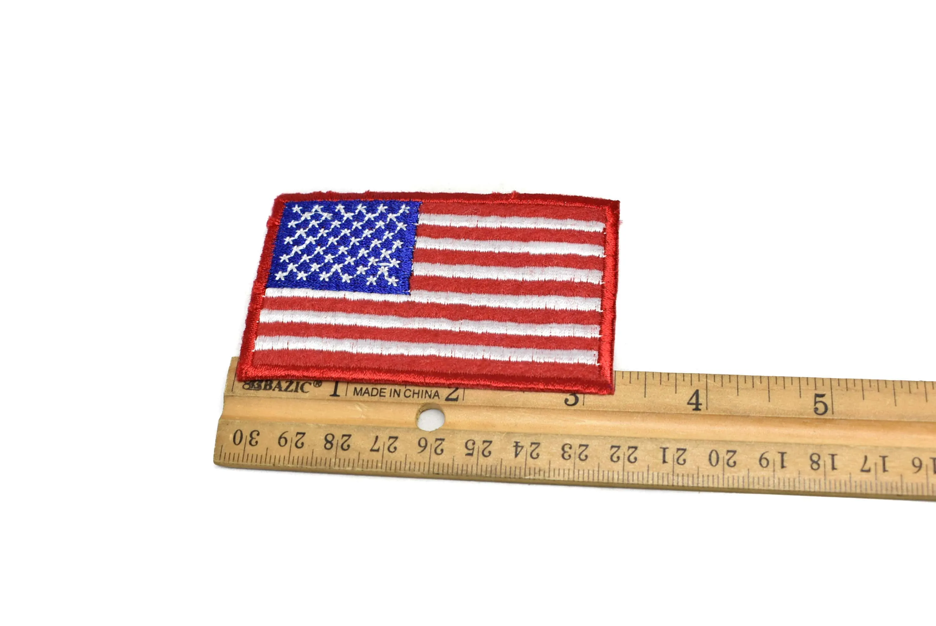 American Flag Iron-On Patch