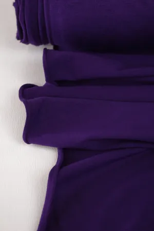 Angelique - Viscose Knit | Aubergine