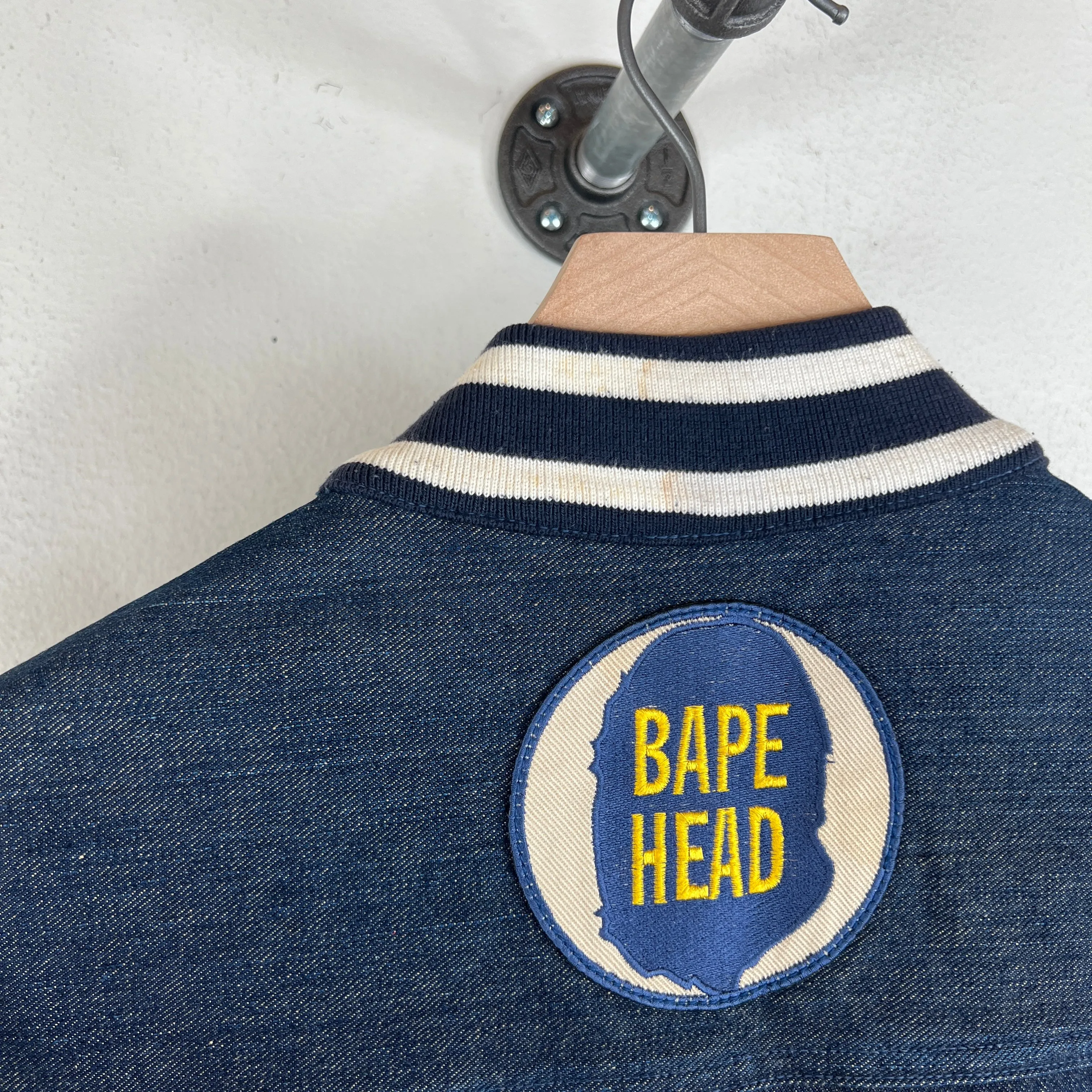 Bape Head Denim Jacket