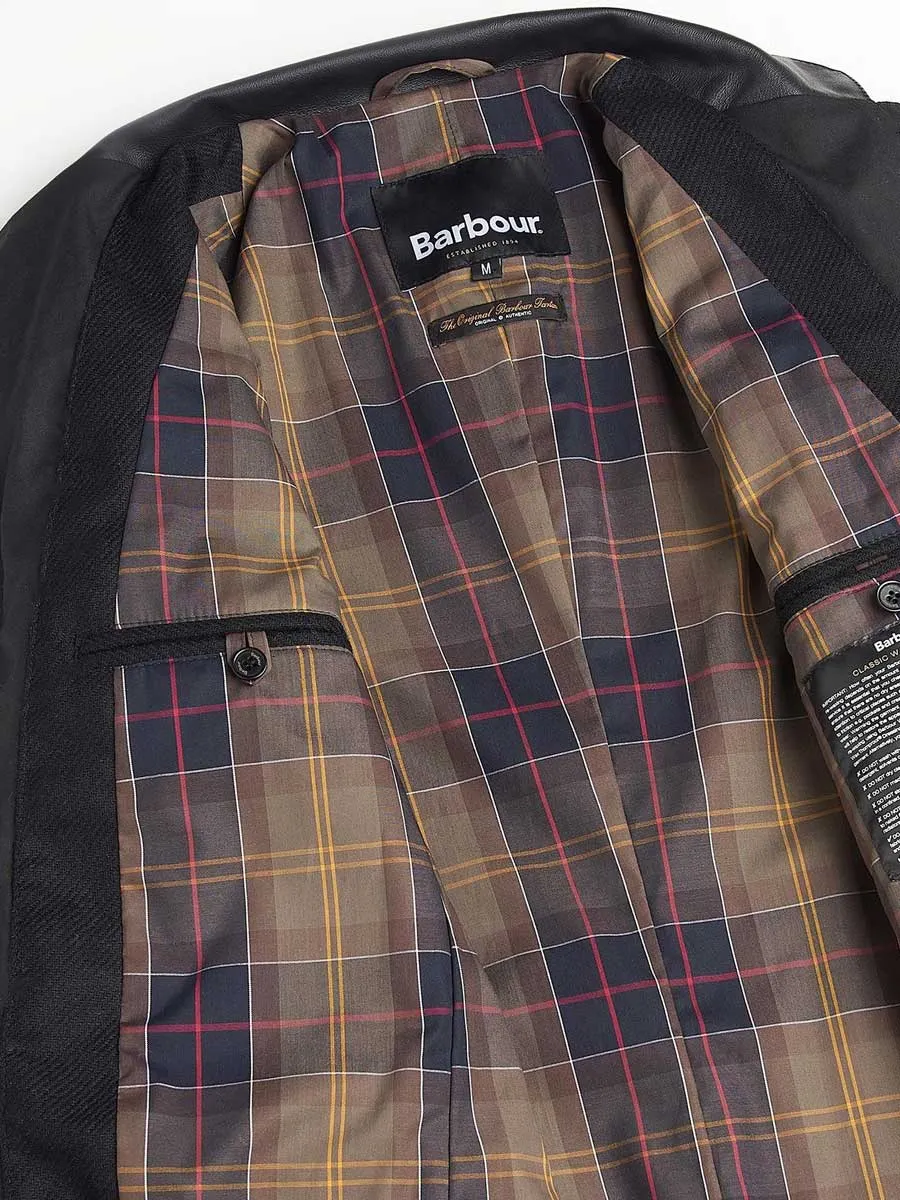 BARBOUR Beacon Sports Wax Jacket - Mens - Black