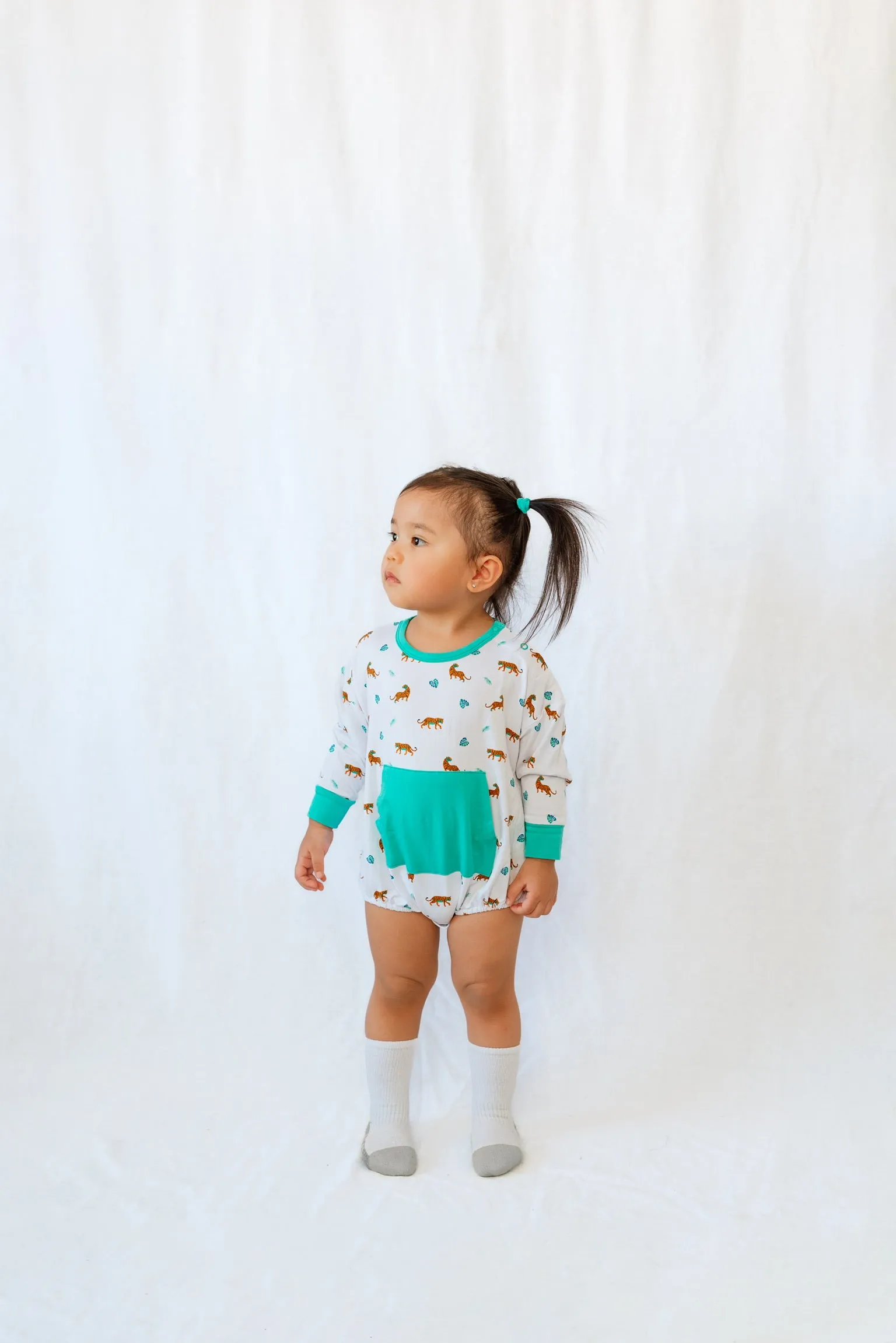 Bengal | Long Sleeve Bubble Romper