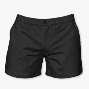 Black 4” Stretch Shorts