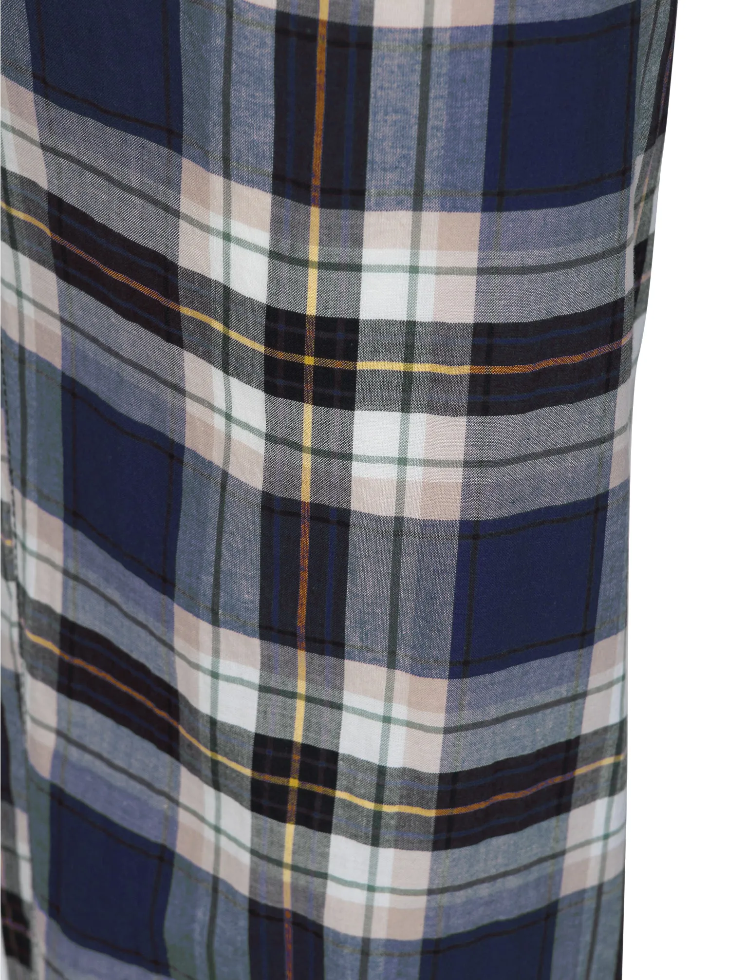 Clissold Checked Lounge Pants in Blue / Yellow - Tokyo Laundry