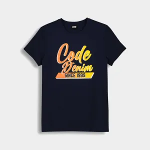 Code Mens Ombre Graphic Tee Blue _ 180693 _ Blue