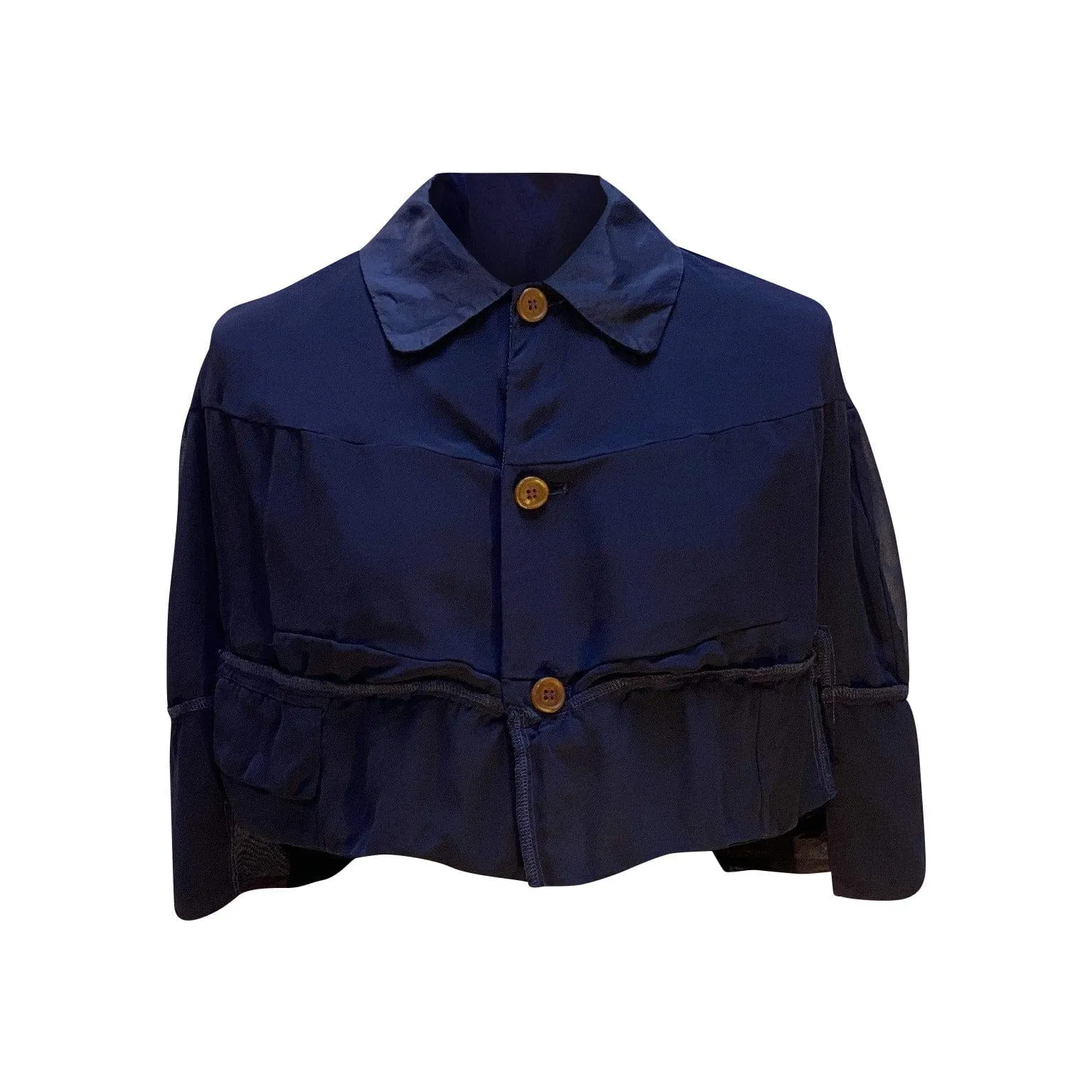 Comme des Garçons Navy Capelet