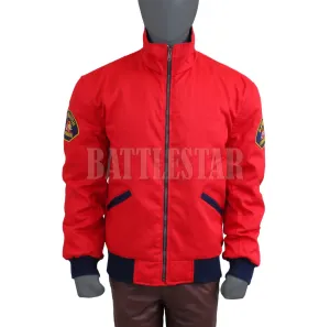 David Hasselhoff Baywatch Red Cotton Trendy  Jacket