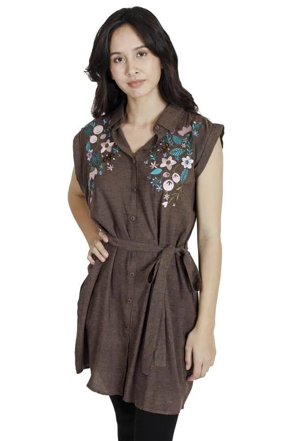 Flower Power Serious Shift Dress