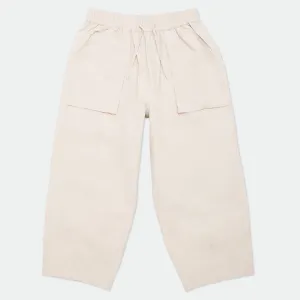 GRAYE - Relaxed Elasticated Trousers Beige