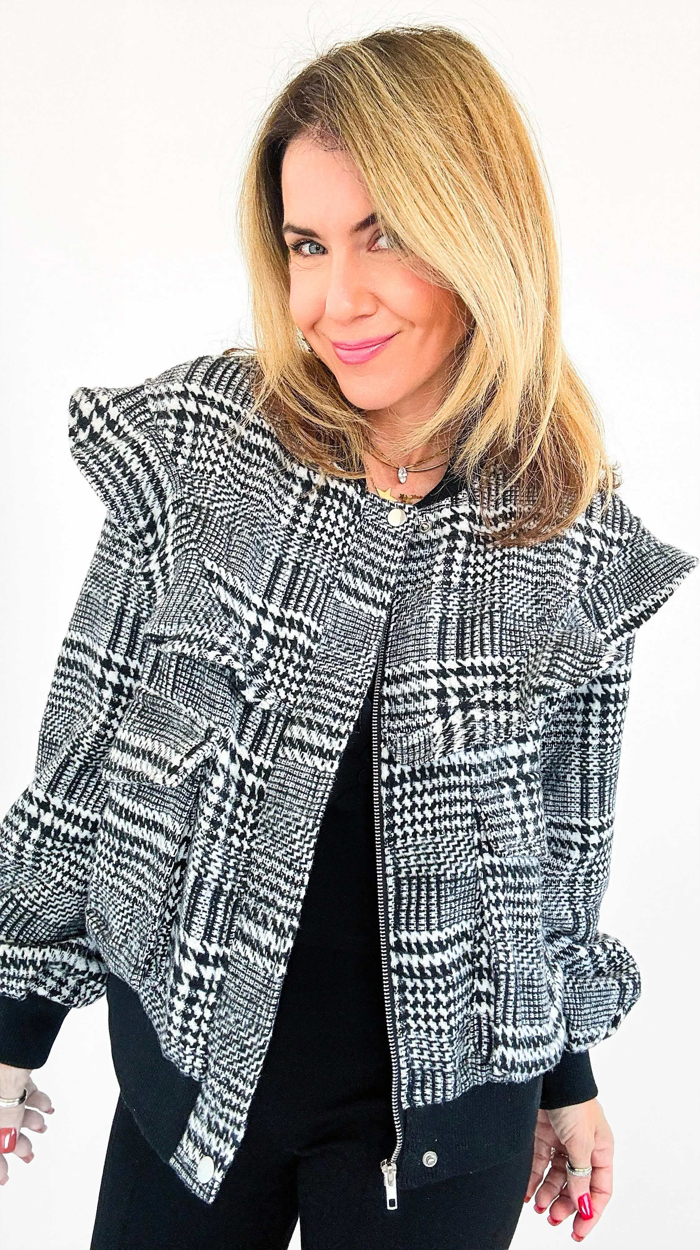 Houndstooth London Bound Jacket