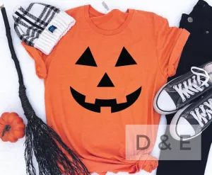 Jack O Lantern Halloween Graphic Tee