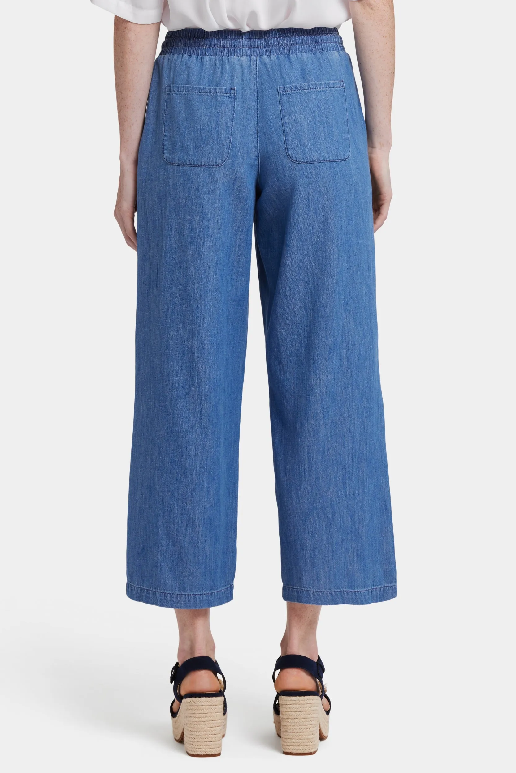 Jayne Pull-On Wide Leg Ankle Pants | Everly