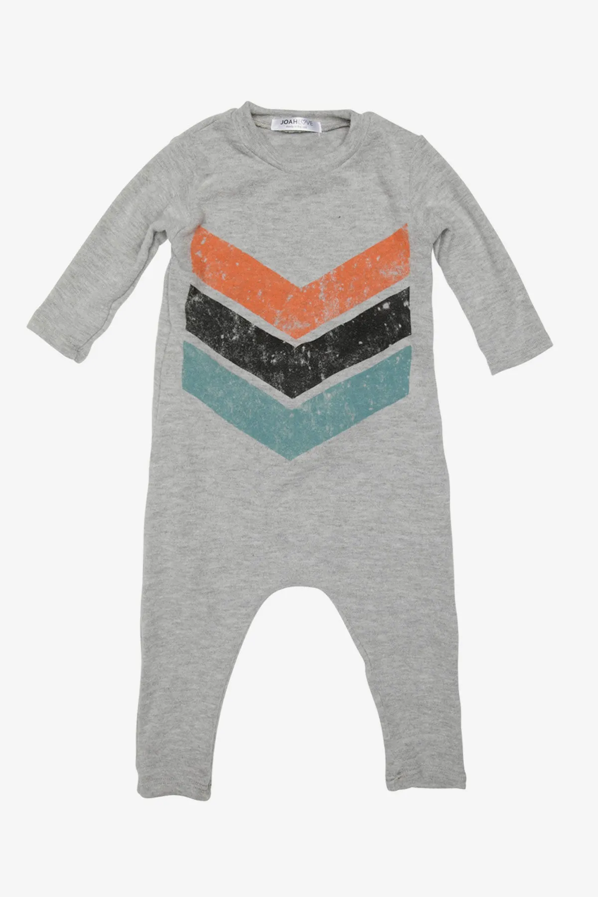 Joah Love Baby Casper Chev Romper (Size 3M left)