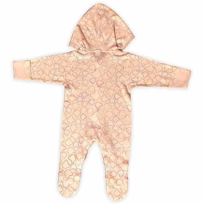 KIDS & BEBS® New Born Baby Romper baby suits for baby boy and baby girls ( peach , 3 - 6 months )