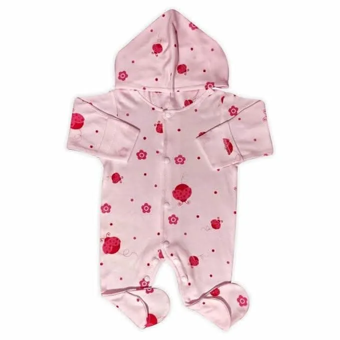 KIDS & BEBS® New Born Baby Romper baby suits for baby boy and baby girls ( pink , 0 - 3 months )