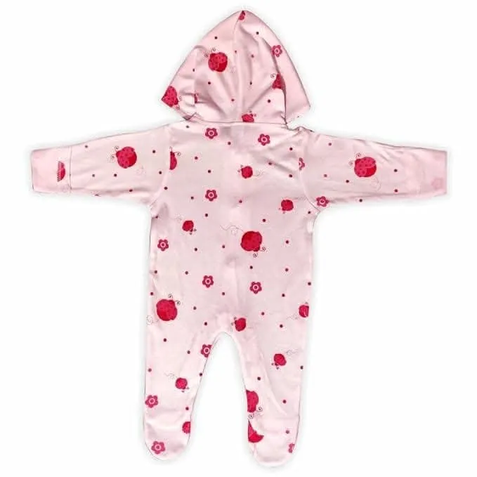 KIDS & BEBS® New Born Baby Romper baby suits for baby boy and baby girls ( pink , 0 - 3 months )