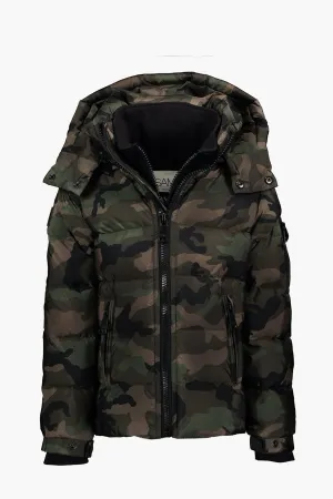 Kids Jacket SAM. Glacier Camo