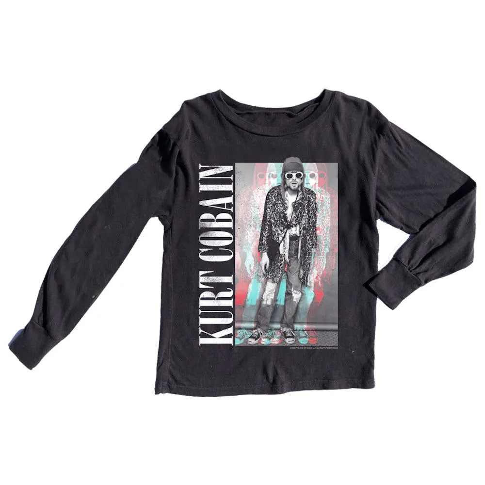 Kurt Cobain Long Sleeve Tee