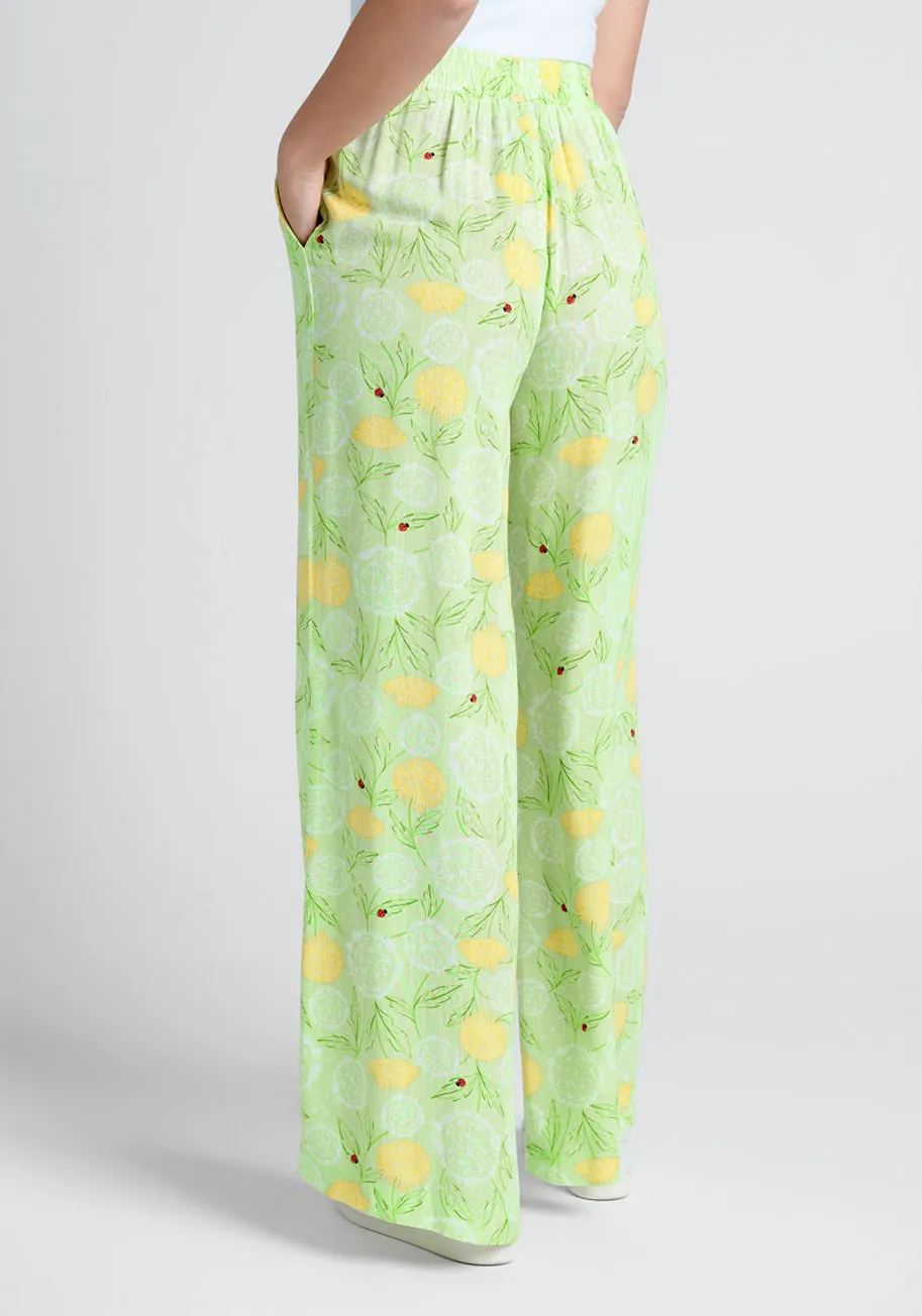 Light Of Day Wide-Leg Pants