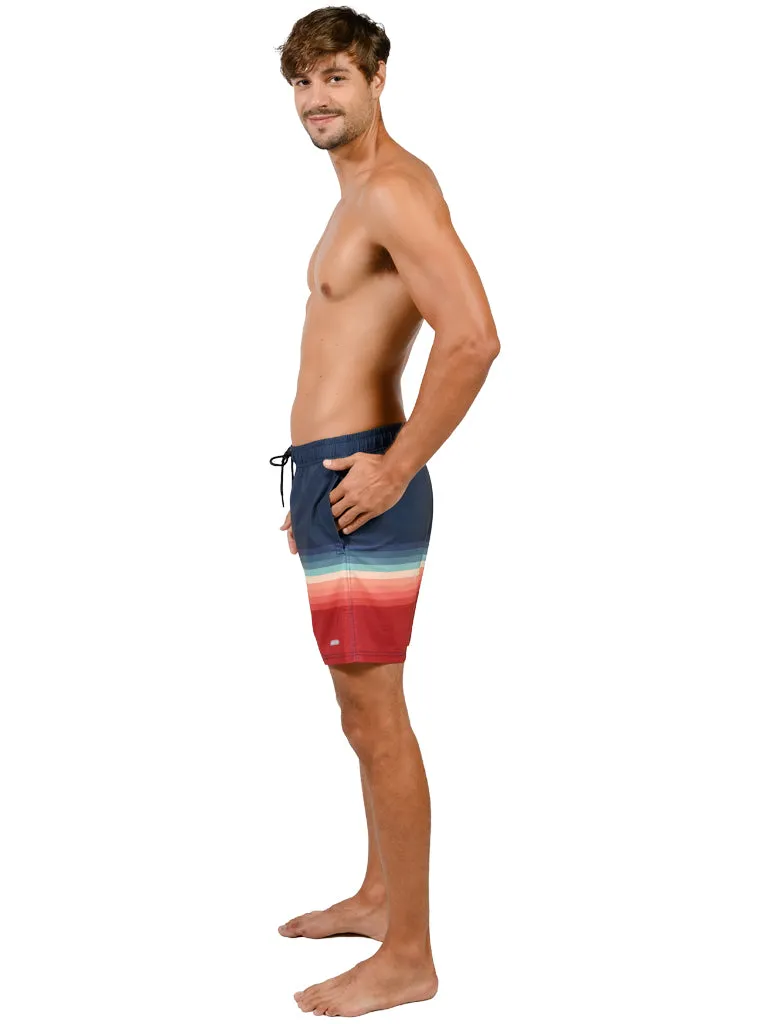 Men's 4-way stretch shorts with full boxer lining inside