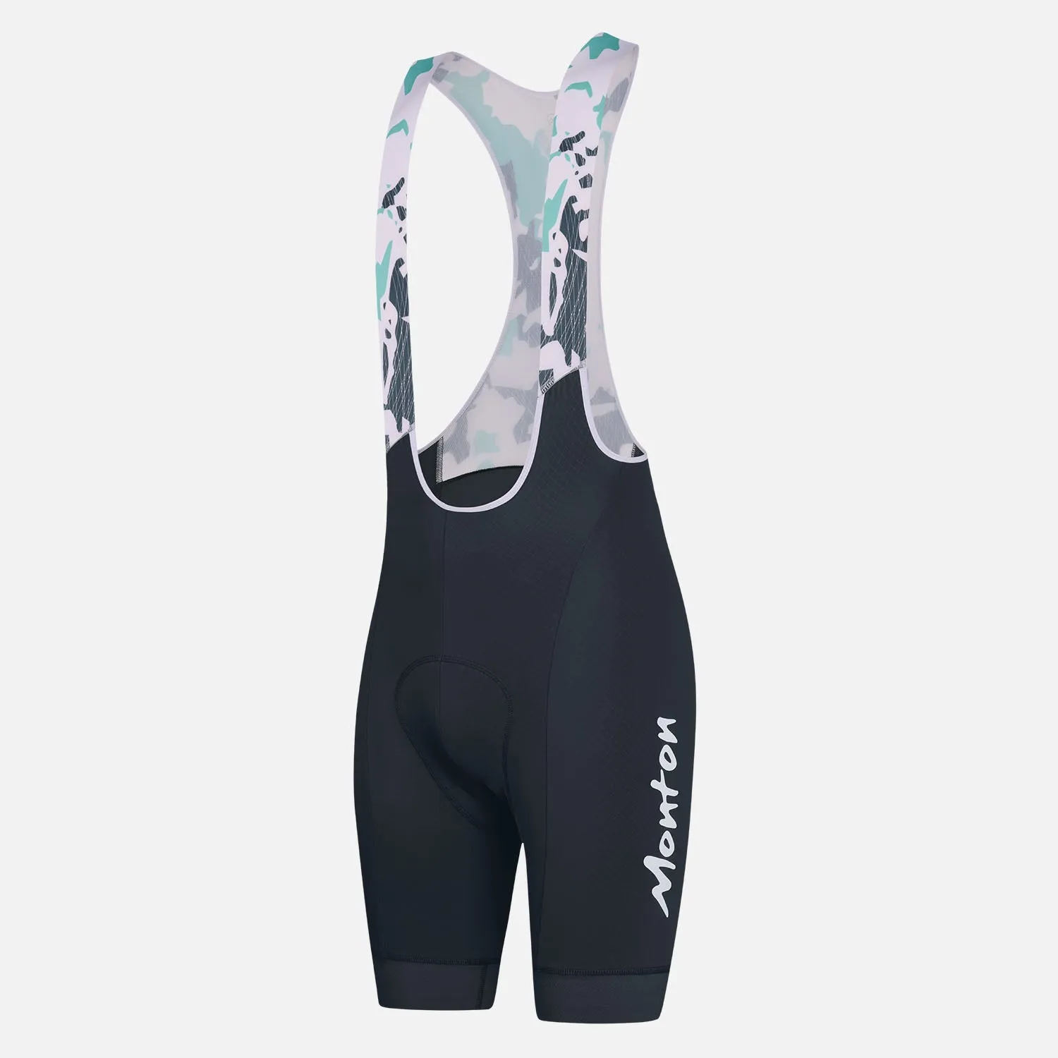 Men's Cycling Bib Shorts Ribon Dark Gray