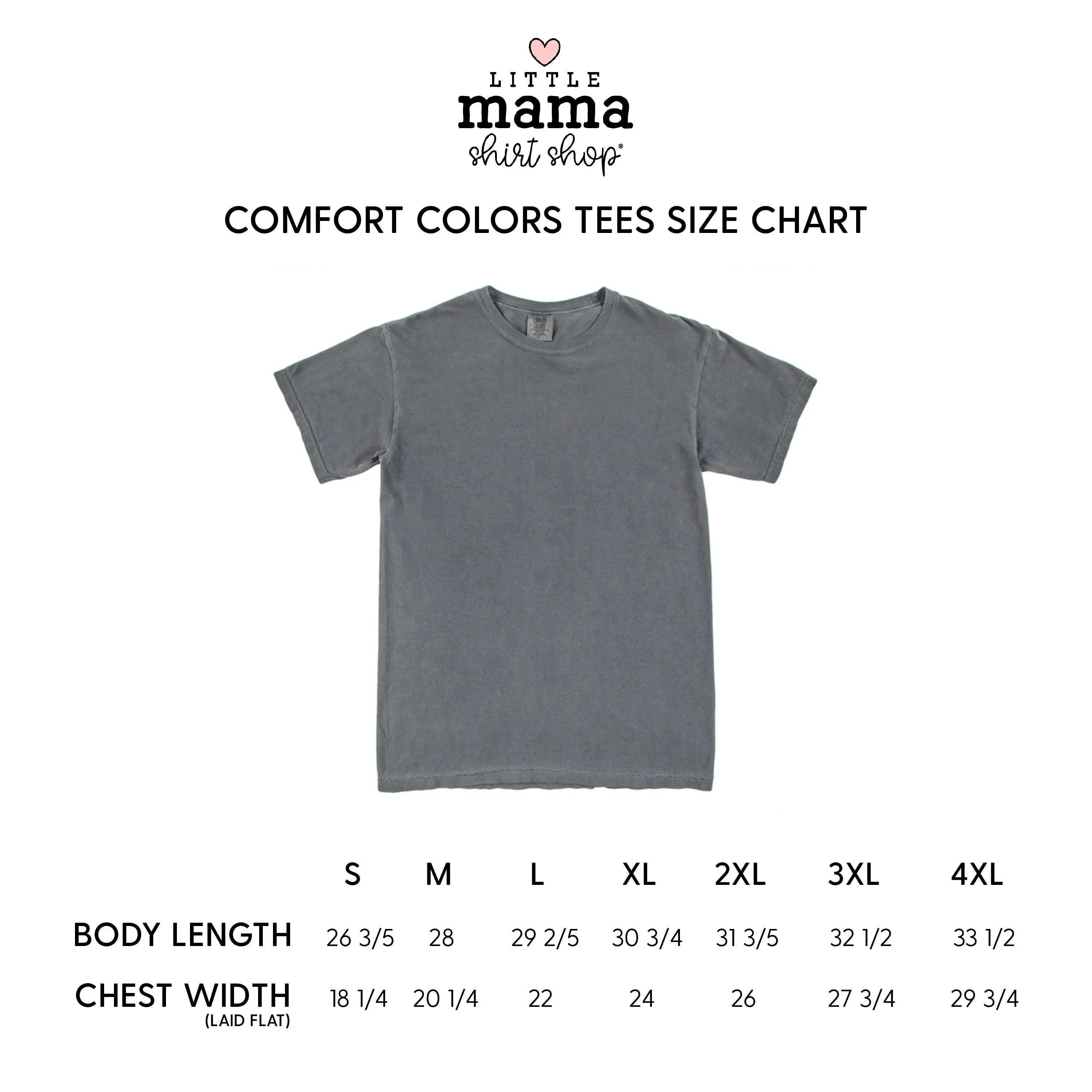 Notice The Simple Things - Simple Things List (f&b) - Comfort Colors Tee