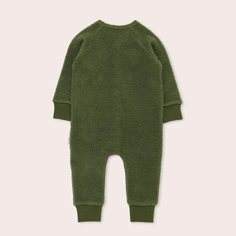 Olive And The Captain Fleece Romper - Olive