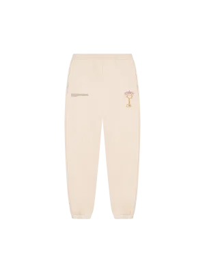 PANGAIA x Kenny Scharf Signature Track Pants—sand