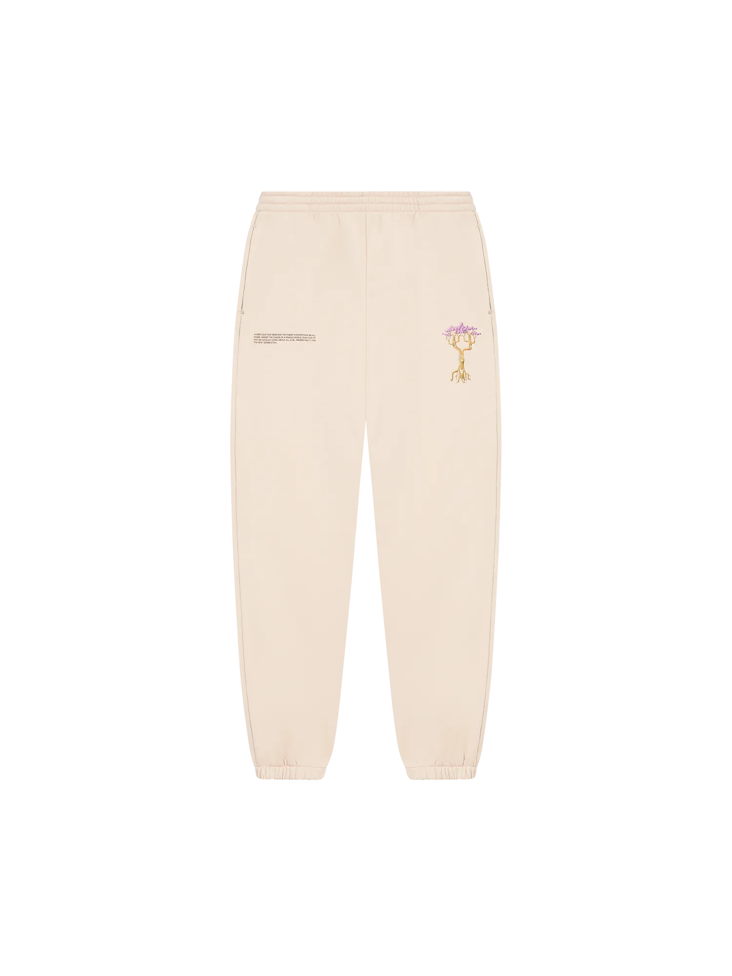 PANGAIA x Kenny Scharf Signature Track Pants—sand