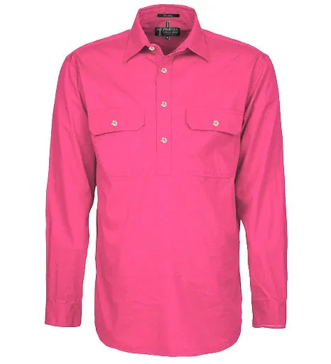 Pilbara RM200CF Men's Closed Front Shirt XS-XL