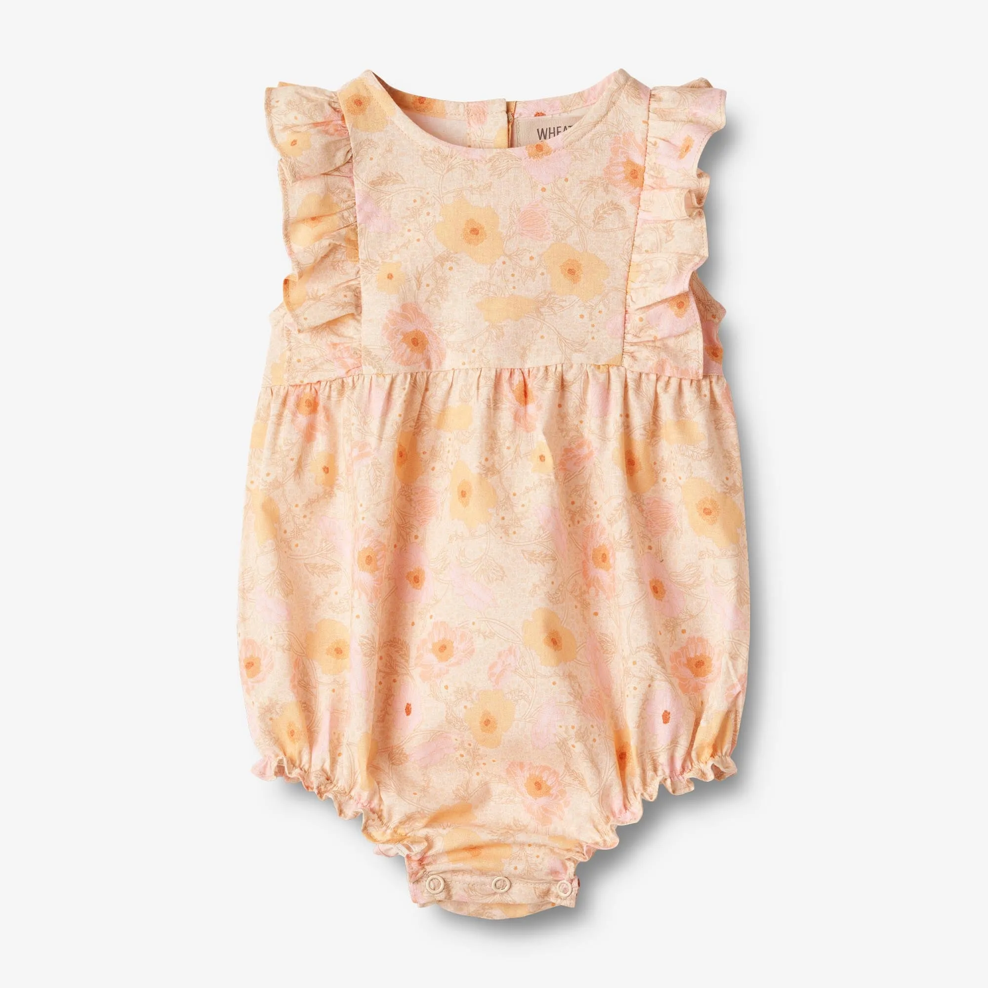 Romper Emmaline - alabaster flower bobbles