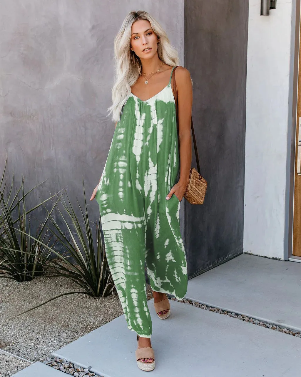 Tie Dye Summer Jumpsuit