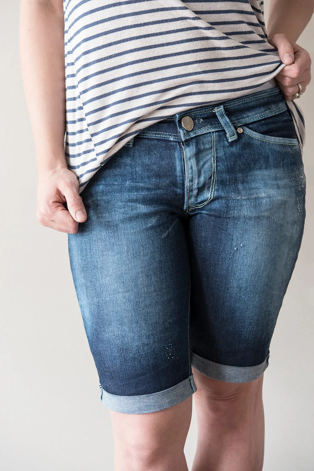 Walker Stretch Denim Shorts