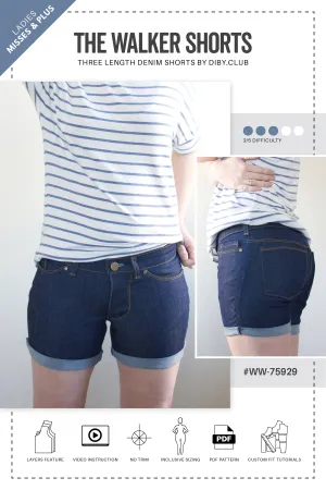 Walker Stretch Denim Shorts