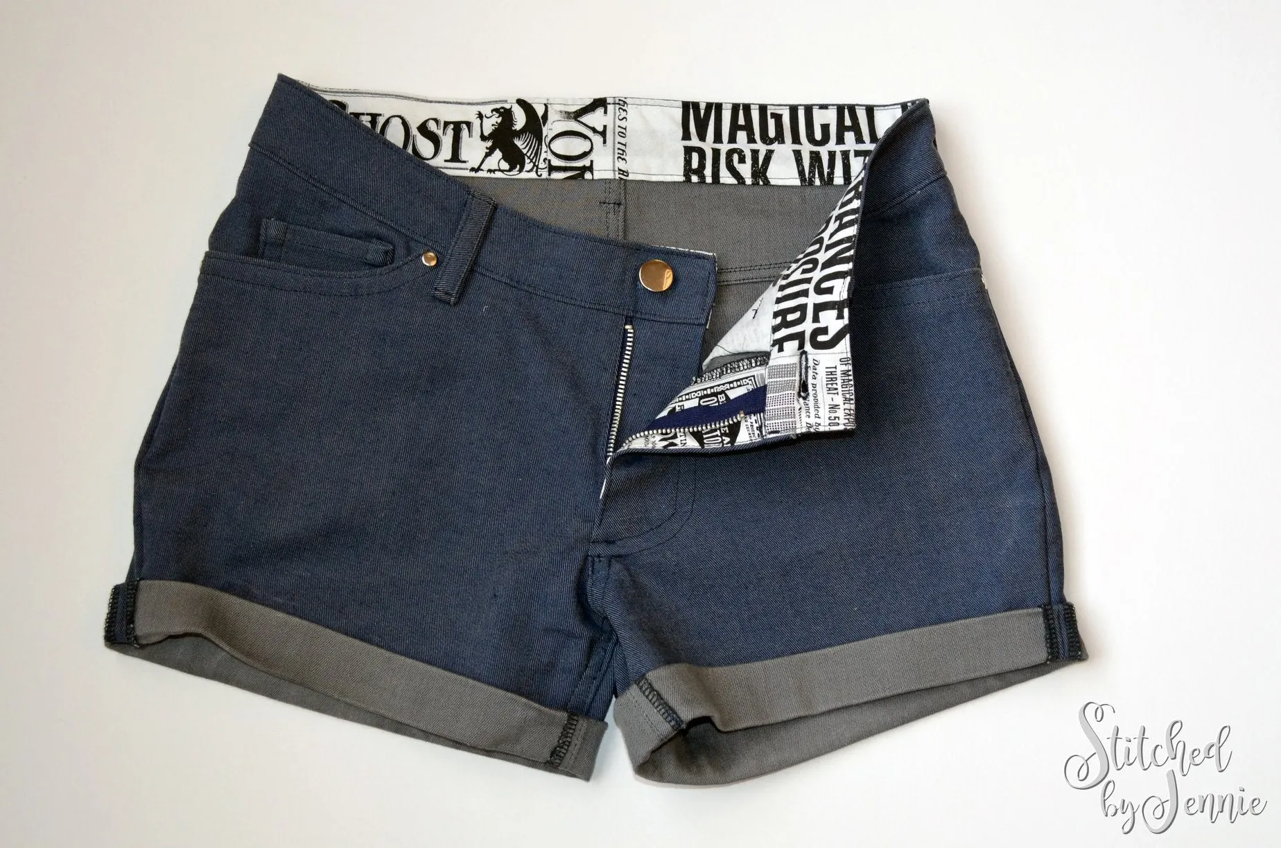 Walker Stretch Denim Shorts