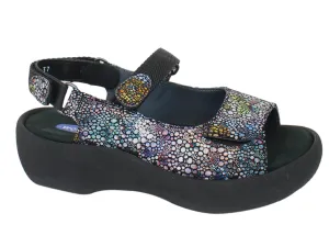 Wolky Sandals Jewel Black Multi