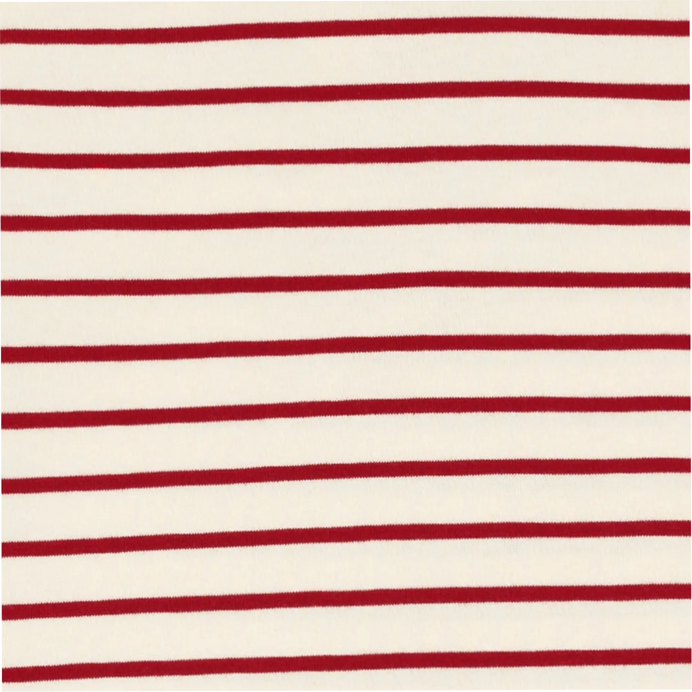 women's red stripe rugby shirt